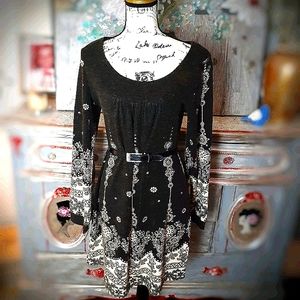 Aryeh Anthropologie Sweater Tie Waist Dress